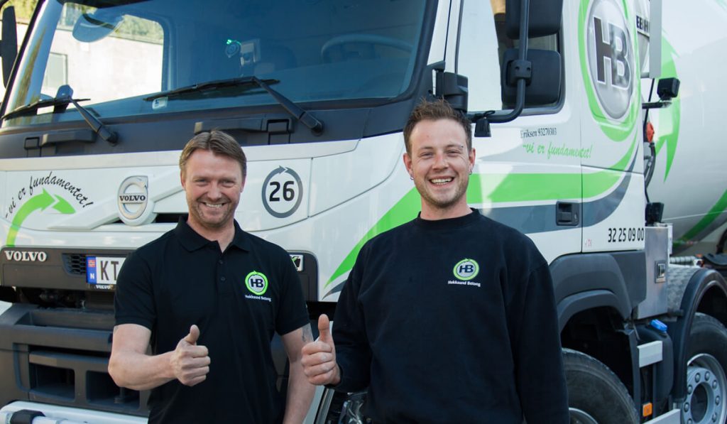 Ny pumpemixer til Hokksund Betong