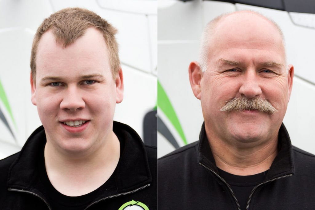 Andreas Neverdal og Svein Haugland